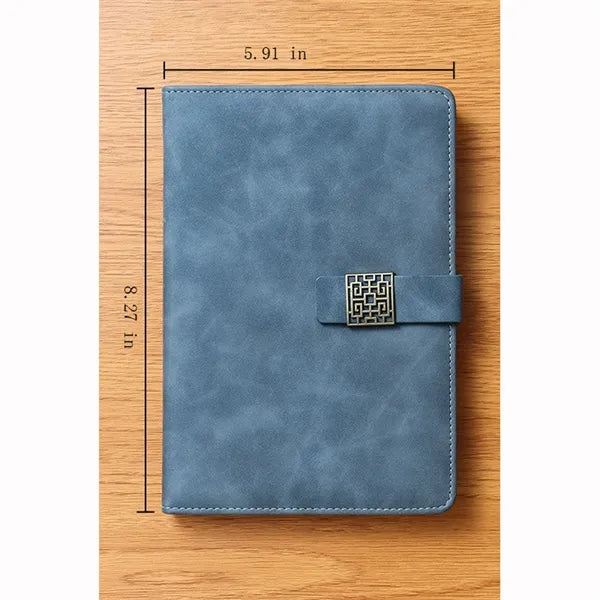 A5 Vintage Clasp Notebook for Business & Study