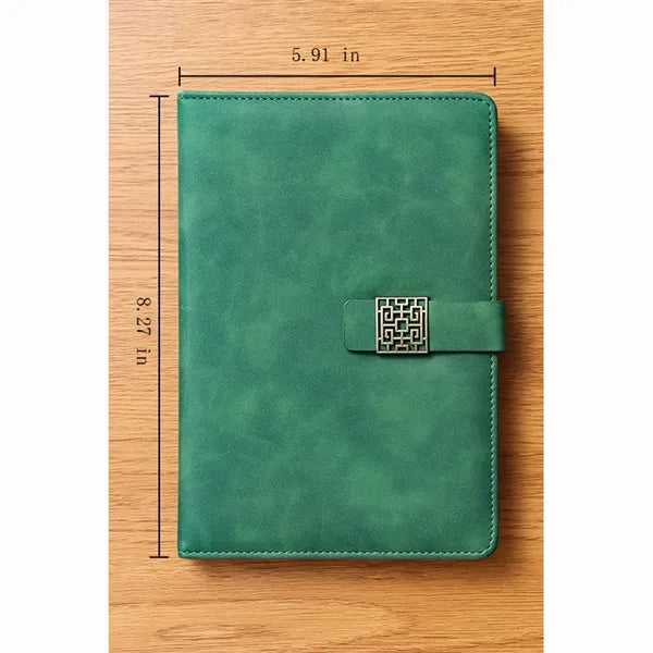 A5 Vintage Clasp Notebook for Business & Study