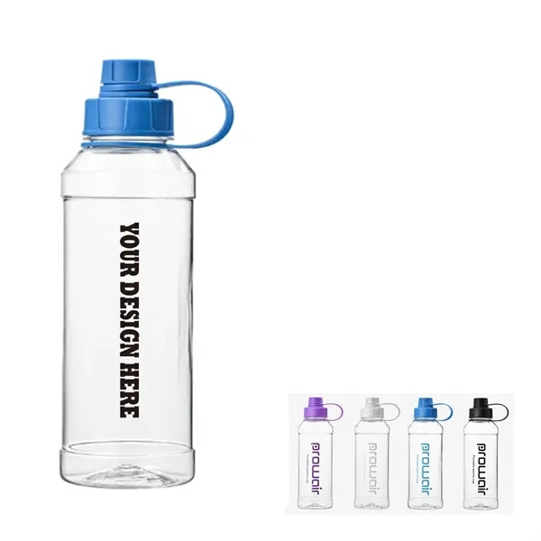 30oz Sports Plastic Water Bottle