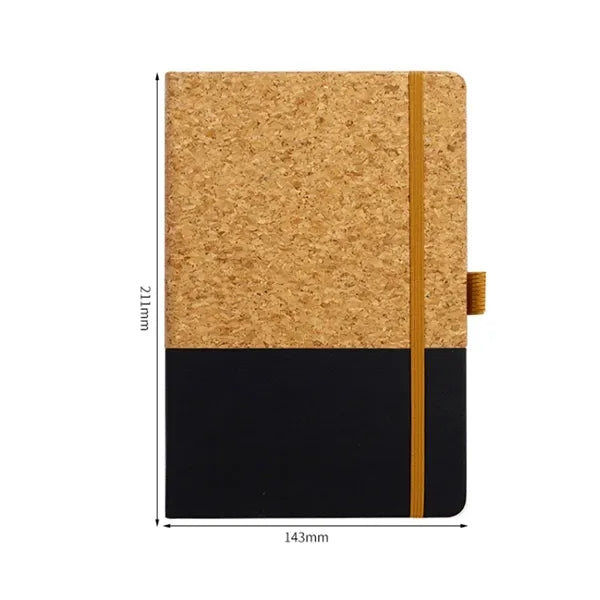 Eco-Friendly Cork Notebook Gift Set with Pen