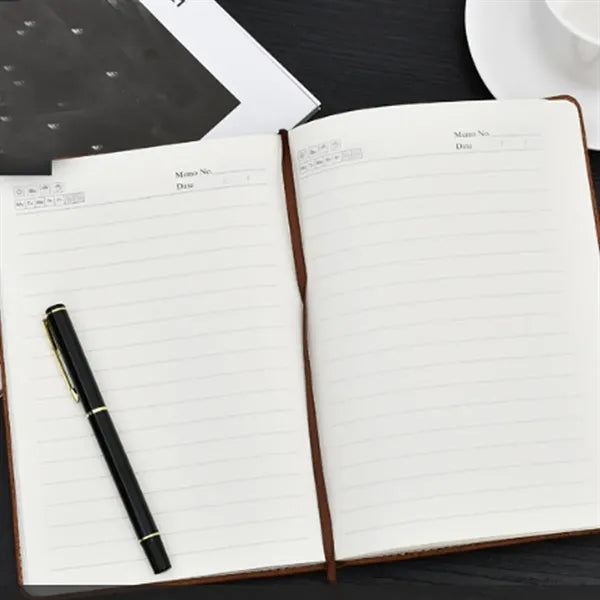 A5 Business Notebook with Card Holder & Pen Slot