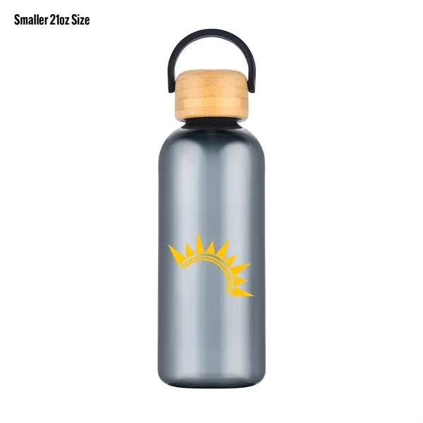 EcoSip 21oz / 24oz Aluminum Bottle with Bamboo Lid