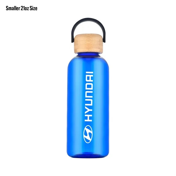 EcoSip 21oz / 24oz Aluminum Bottle with Bamboo Lid