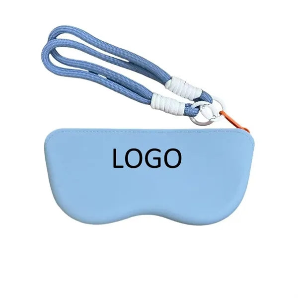 Silicone Sunglasses Pouch with Zipper Glasses Organizer