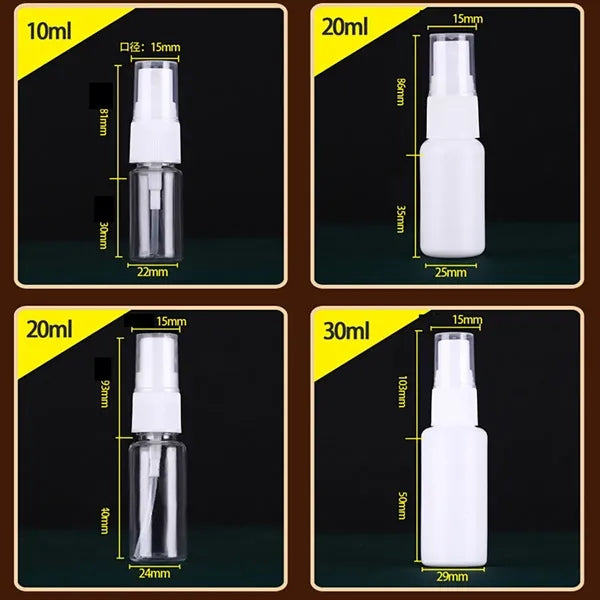 Empty Fine Mist Spray Bottles