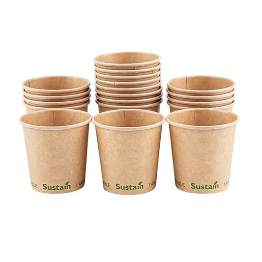 8oz Custom Degradable Disposable Coffee Cups
