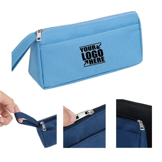 Tough Oxford Student Double-Layer Storage Stationery Bag