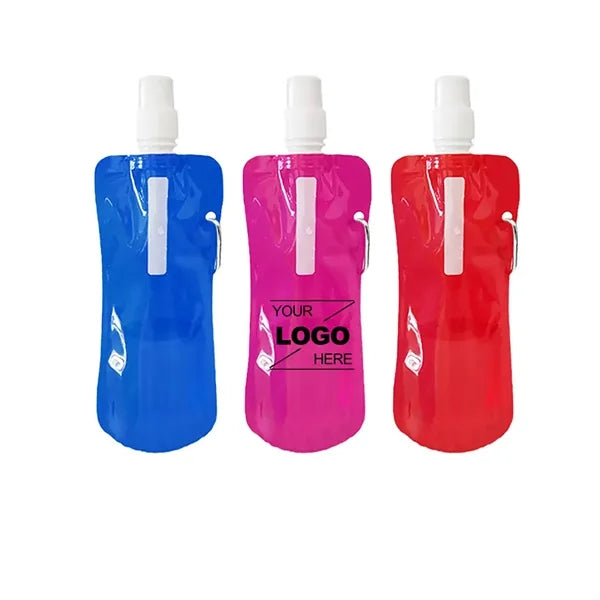 16oz Collapsible Sports Water Bottle