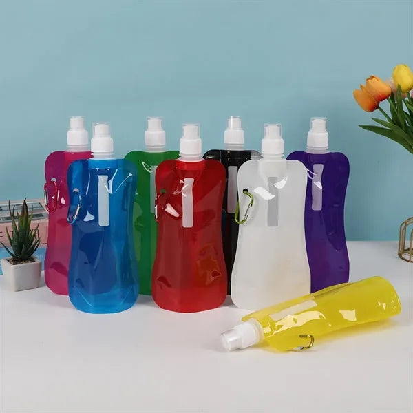 16oz Collapsible Sports Water Bottle