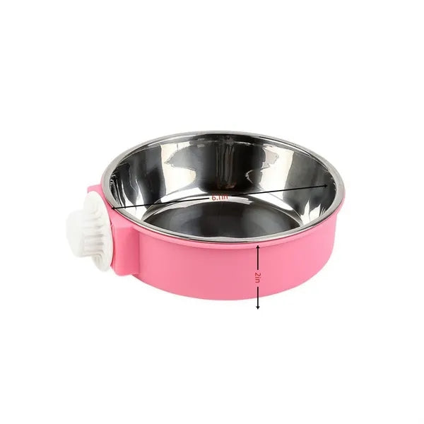 Hanging Kennel Pet Bowl