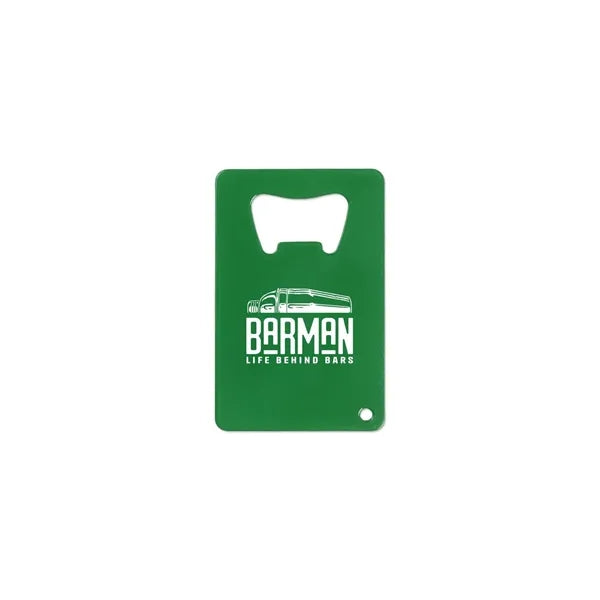 Credit Card Powder Coated Bottle Opener