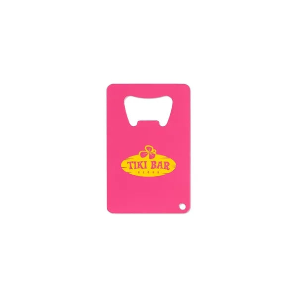 Credit Card Powder Coated Bottle Opener
