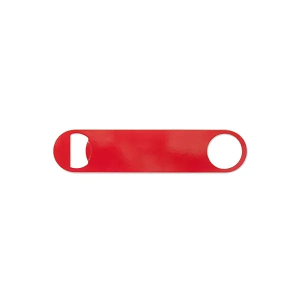Paddle Style Powder Coated Steel Bottle Opener