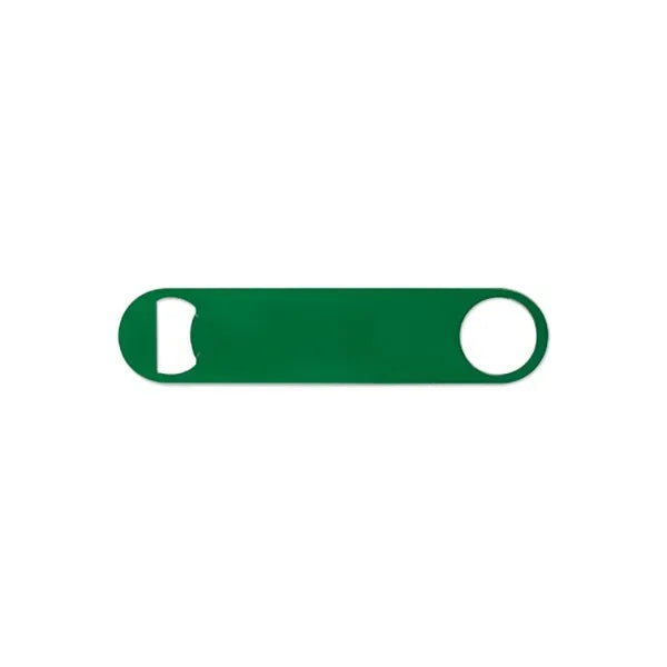 Paddle Style Powder Coated Steel Bottle Opener
