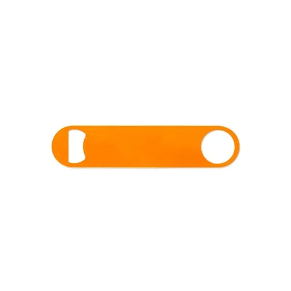 Paddle Style Powder Coated Steel Bottle Opener
