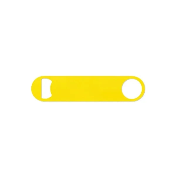 Paddle Style Powder Coated Steel Bottle Opener