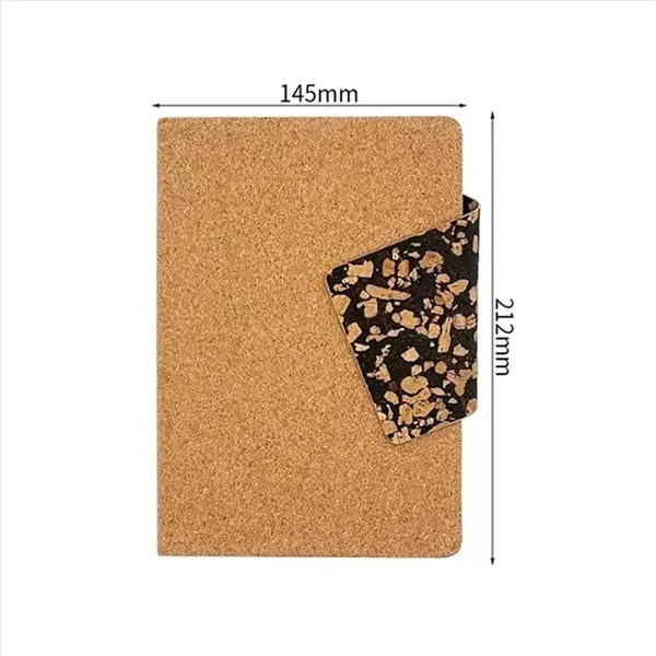 A5 Cork & Coffee Grounds Notebook