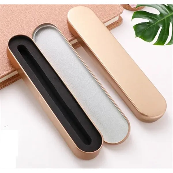Metal Rectangular Pen Case