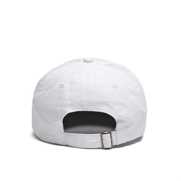 Buckle Strap Denim Cotton Baseball Cap