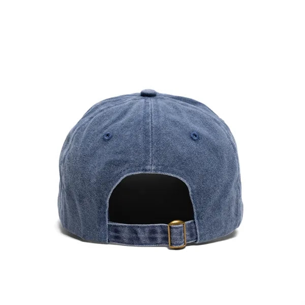 Buckle Strap Denim Cotton Baseball Cap
