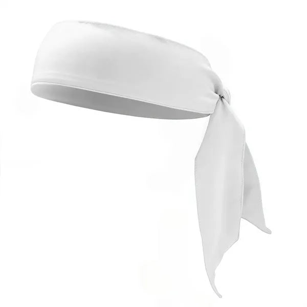 Tennis Sweatband Headband Dry Head Tie Hair Band