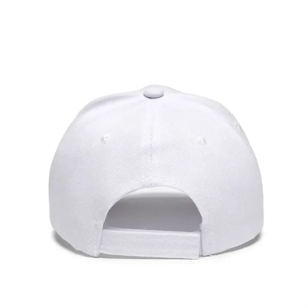 Promo Poly-Cotton 6 Panel Velcro Strap Baseball Cap