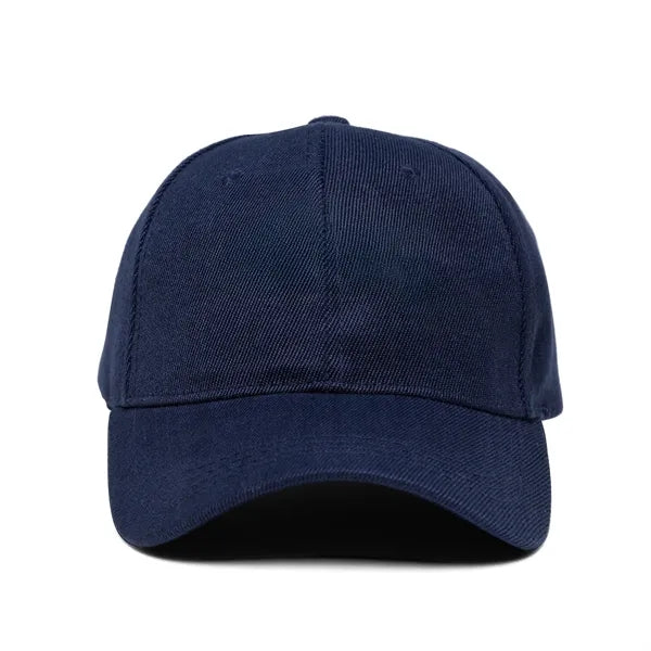 Promo Poly-Cotton 6 Panel Velcro Strap Baseball Cap