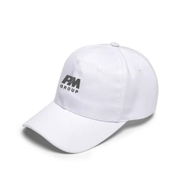 Promo Poly-Cotton 6 Panel Velcro Strap Baseball Cap
