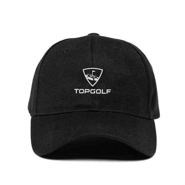Promo Poly-Cotton 6 Panel Velcro Strap Baseball Cap