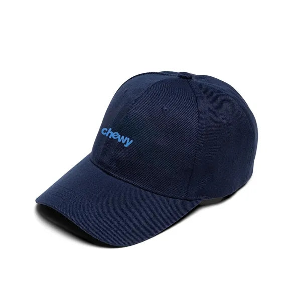Promo Poly-Cotton 6 Panel Velcro Strap Baseball Cap