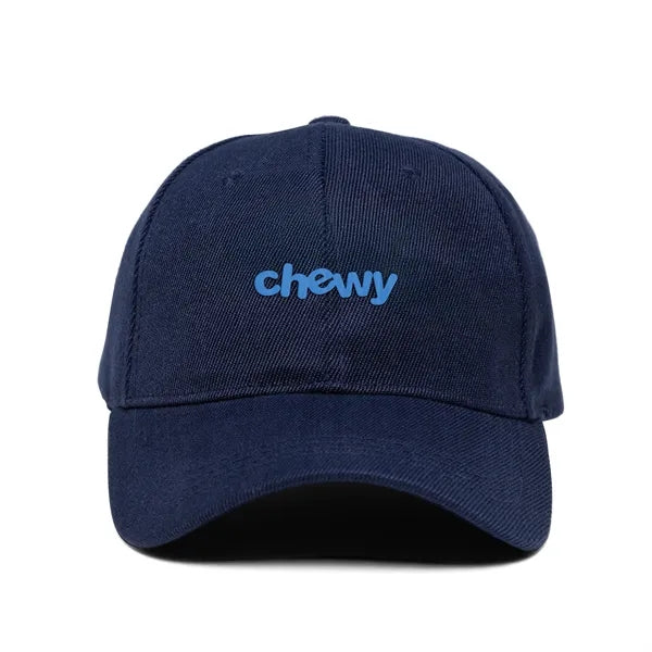 Promo Poly-Cotton 6 Panel Velcro Strap Baseball Cap
