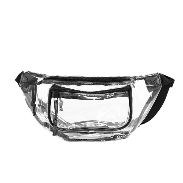 Clear Multi Pockets Fanny Pack