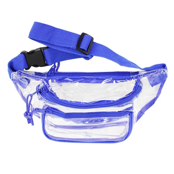 Clear Multi Pockets Fanny Pack