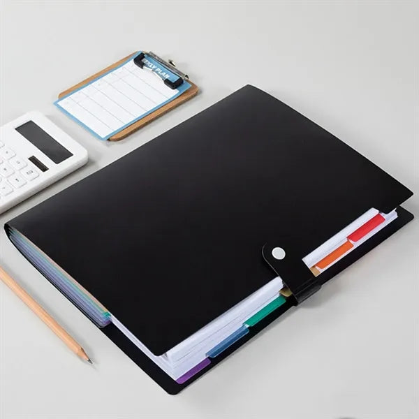 Portable Expanding File Folder Organizer for Documents