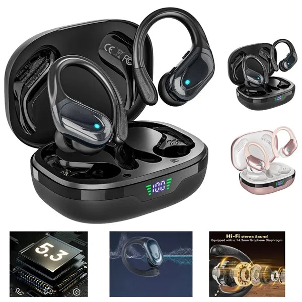 Wireless Sports Bluetooth Noise Canceling Earphones
