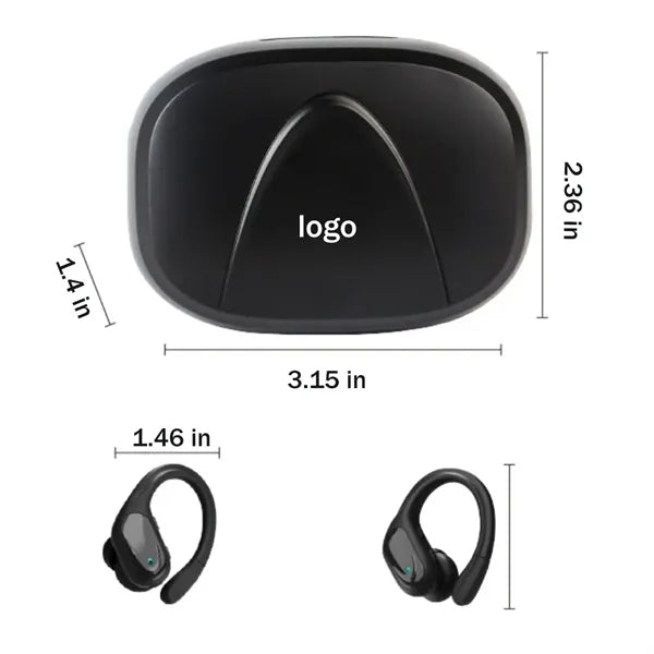 Wireless Sports Bluetooth Noise Canceling Earphones