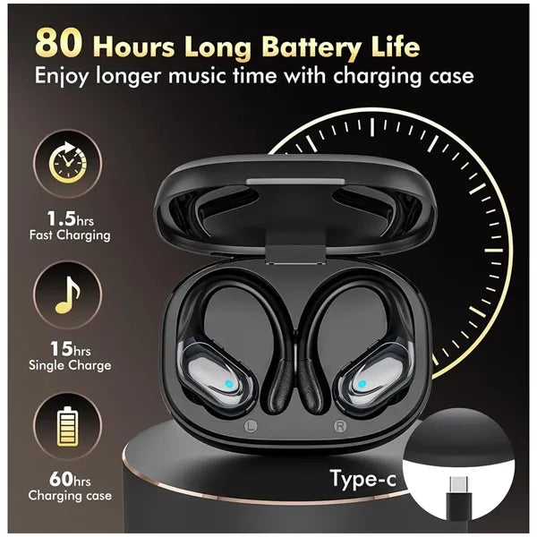 Wireless Sports Bluetooth Noise Canceling Earphones