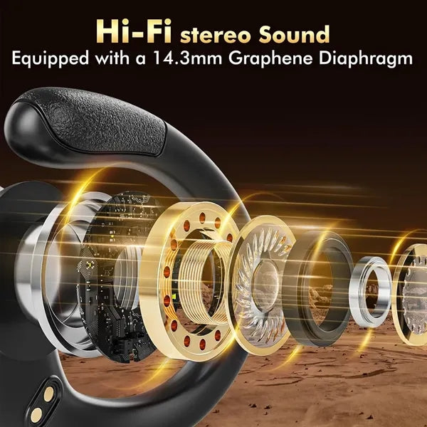 Wireless Sports Bluetooth Noise Canceling Earphones