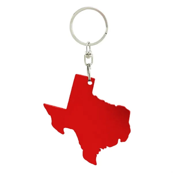 Texas Bottle Opener Keychain