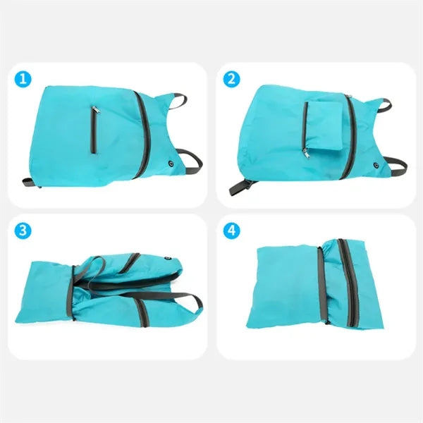 Foldable Backpack Portable Hiking Travel Bag