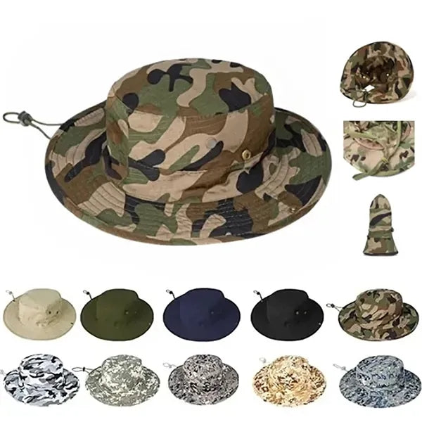 Unisex Boonie Hat Summer Travel Beach Sun Cap