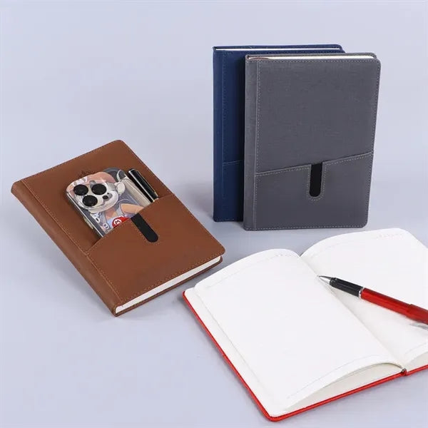 A5 Notebook PU Leather Cover Writing Journal with Fr