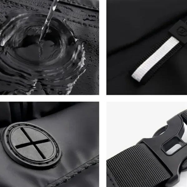 Waterproof Running Fitness Waist Fanny Bag W/ Headphone Jack