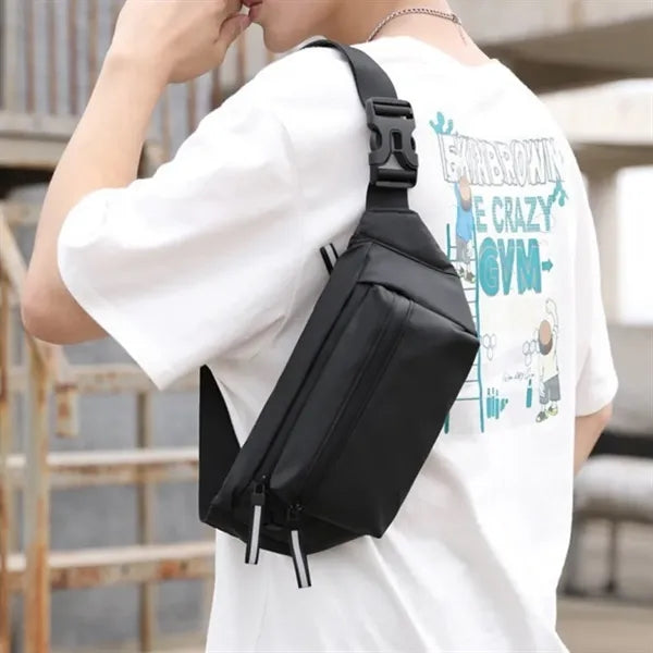 Waterproof Running Fitness Waist Fanny Bag W/ Headphone Jack