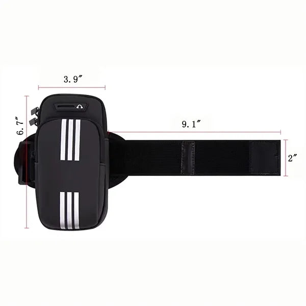 Holder for Running Cell Phone Arm Elastic Bands
