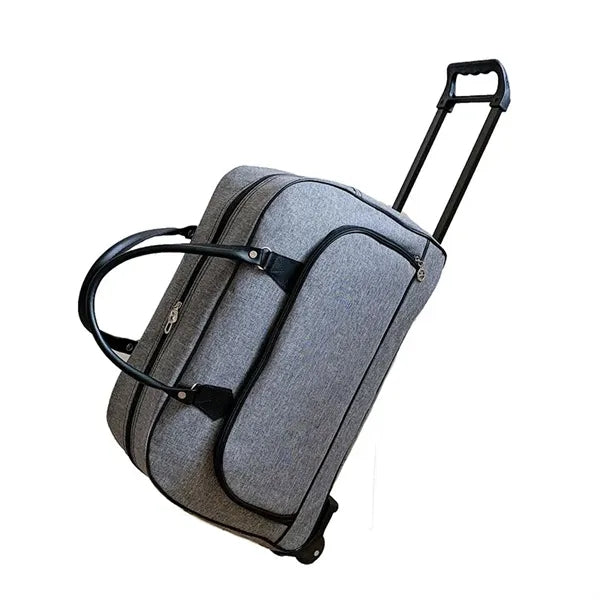 Large Capacity Waterproof Folding Travel Tote Bag with Rolle