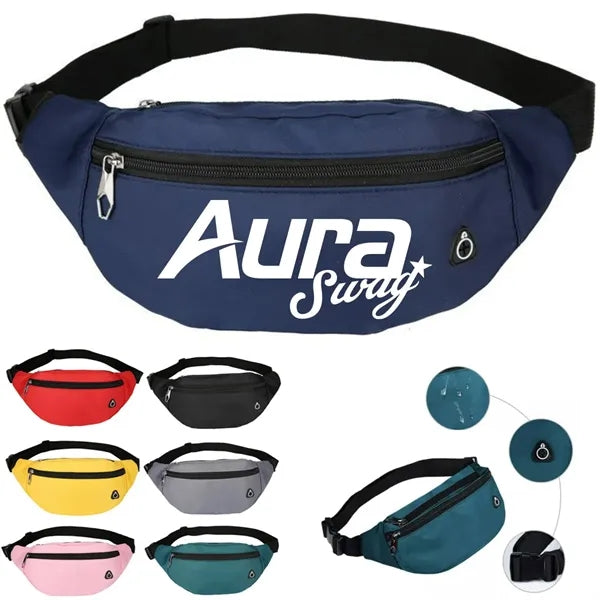 Outdoor Travel Running Waist Bag/ Headphone Jack