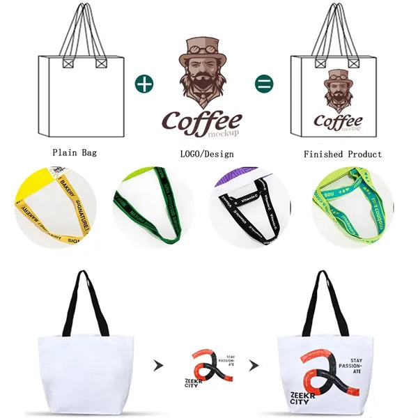 Waterproof Expo PP Woven Promo Bag