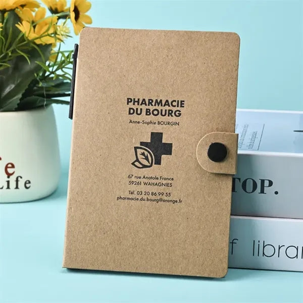 Recycled Notepad With Pocket