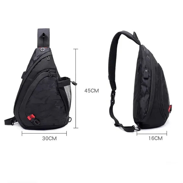 Crossbody Sling Bag Chest Backpack